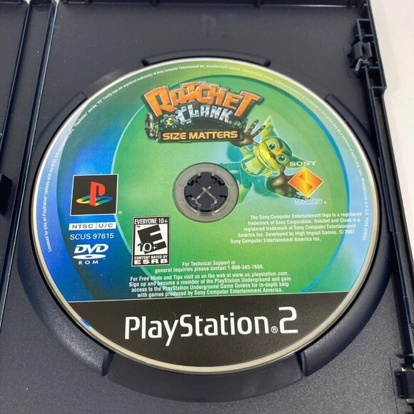 Ratchet & Clank: Size Matters Sony PlayStation 2 PS2 No Manual Tested - Picture 4 of 6